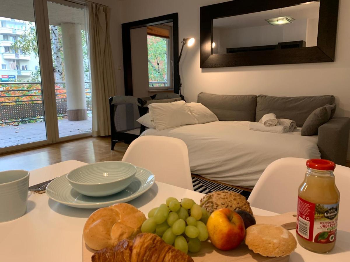 Апартаменты Modern 1Br Flat In Heart Of Warsaw With Parking Экстерьер фото