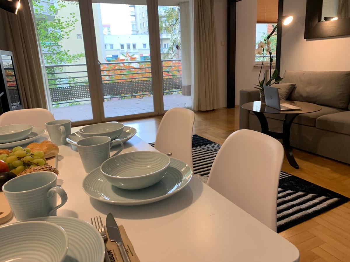 Апартаменты Modern 1Br Flat In Heart Of Warsaw With Parking Экстерьер фото