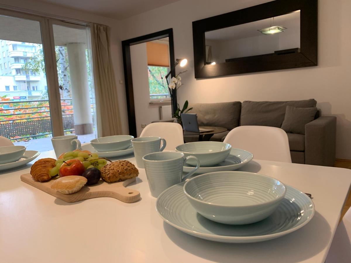 Апартаменты Modern 1Br Flat In Heart Of Warsaw With Parking Экстерьер фото